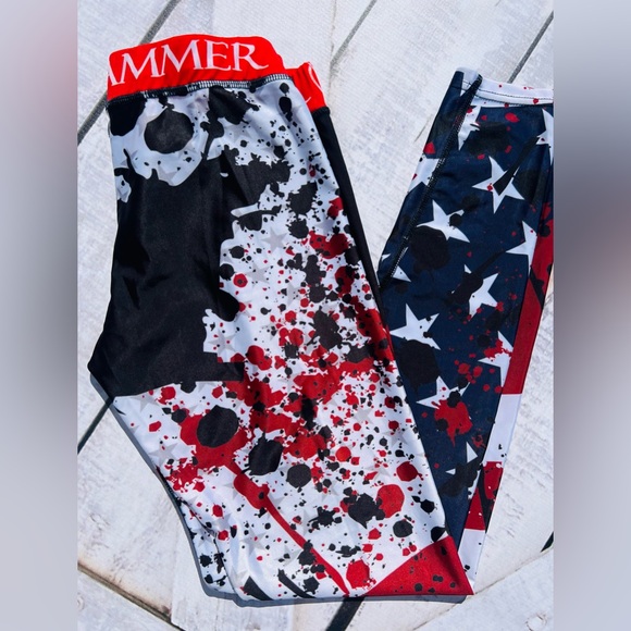 War Hammer women’s bodybuilding/ workout / fitness leggings. New without tags. M - Picture 5 of 11